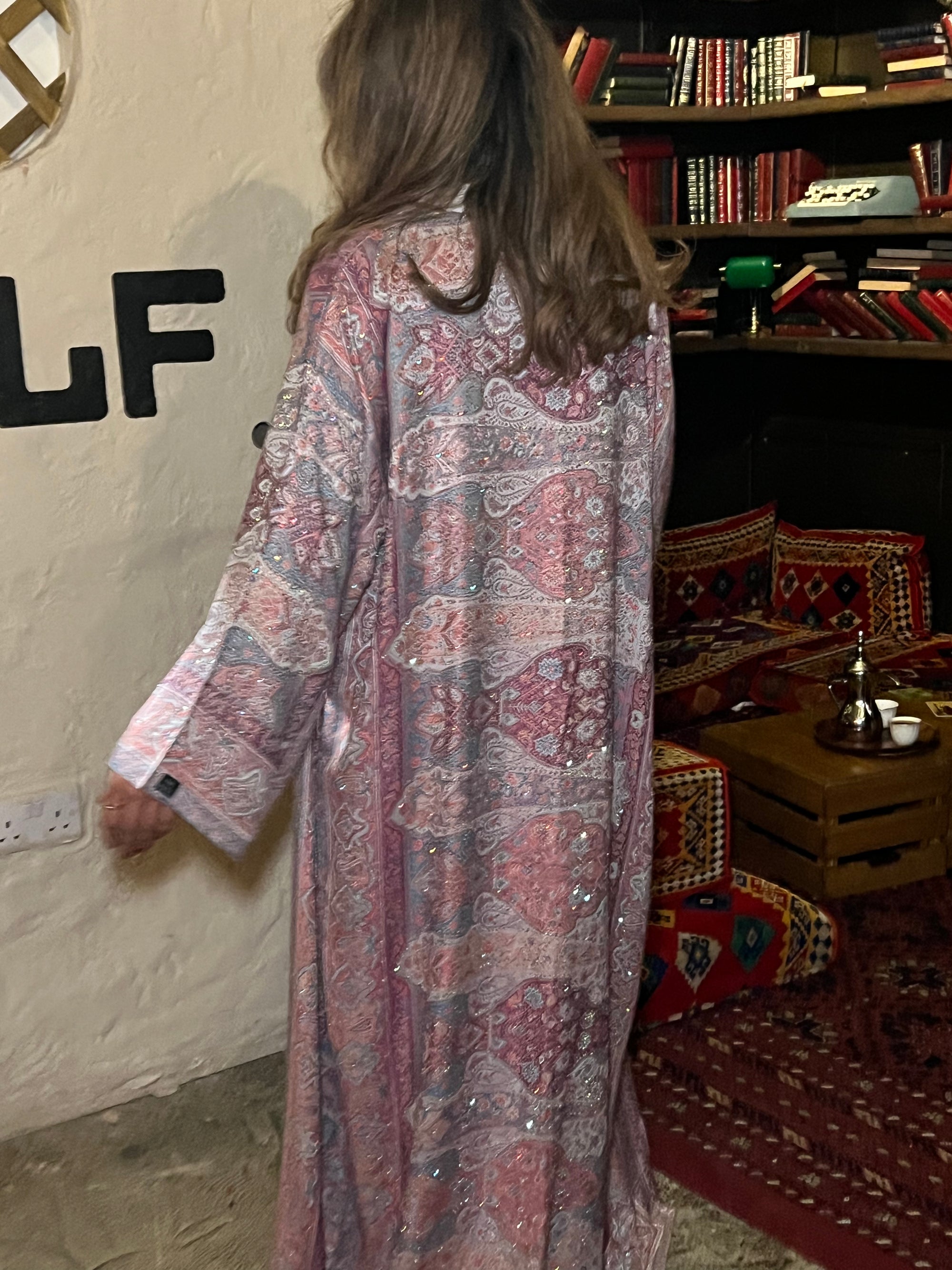 Pashmina Abaya - Flieder