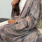 Dark Blue Abaya
