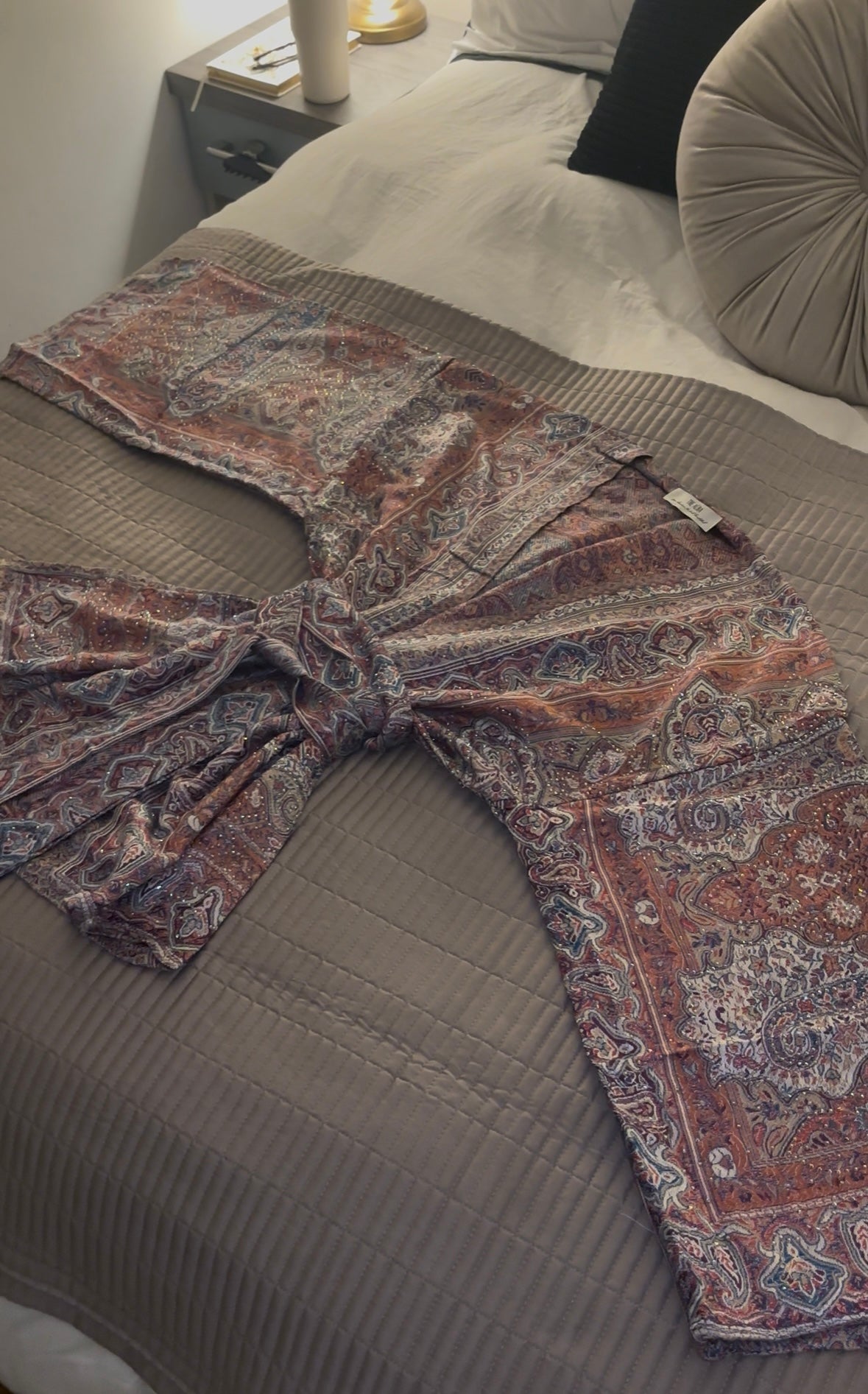 Red Blue Kimono