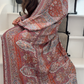 Orange Red Abaya