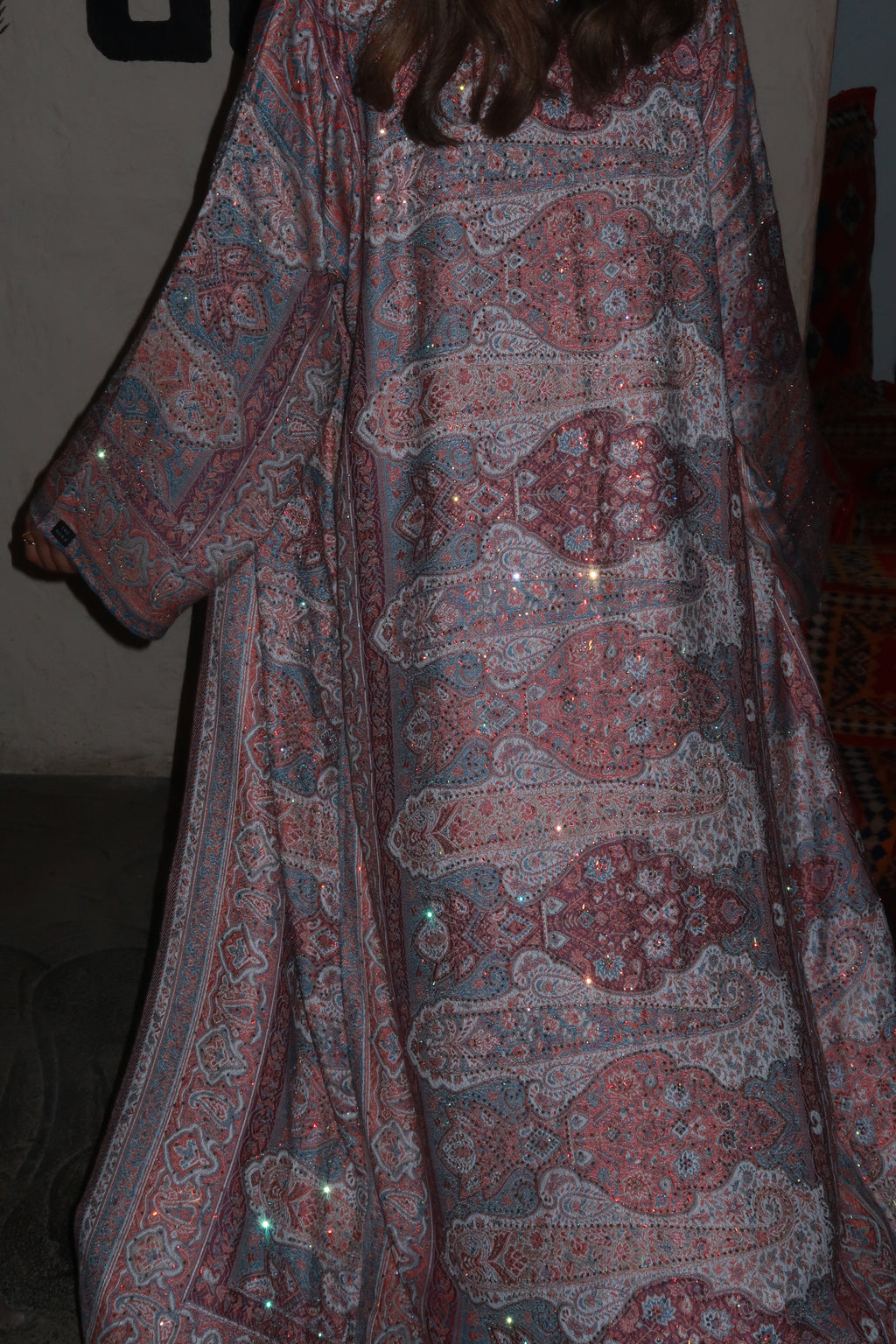 Pashmina Abaya - Flieder