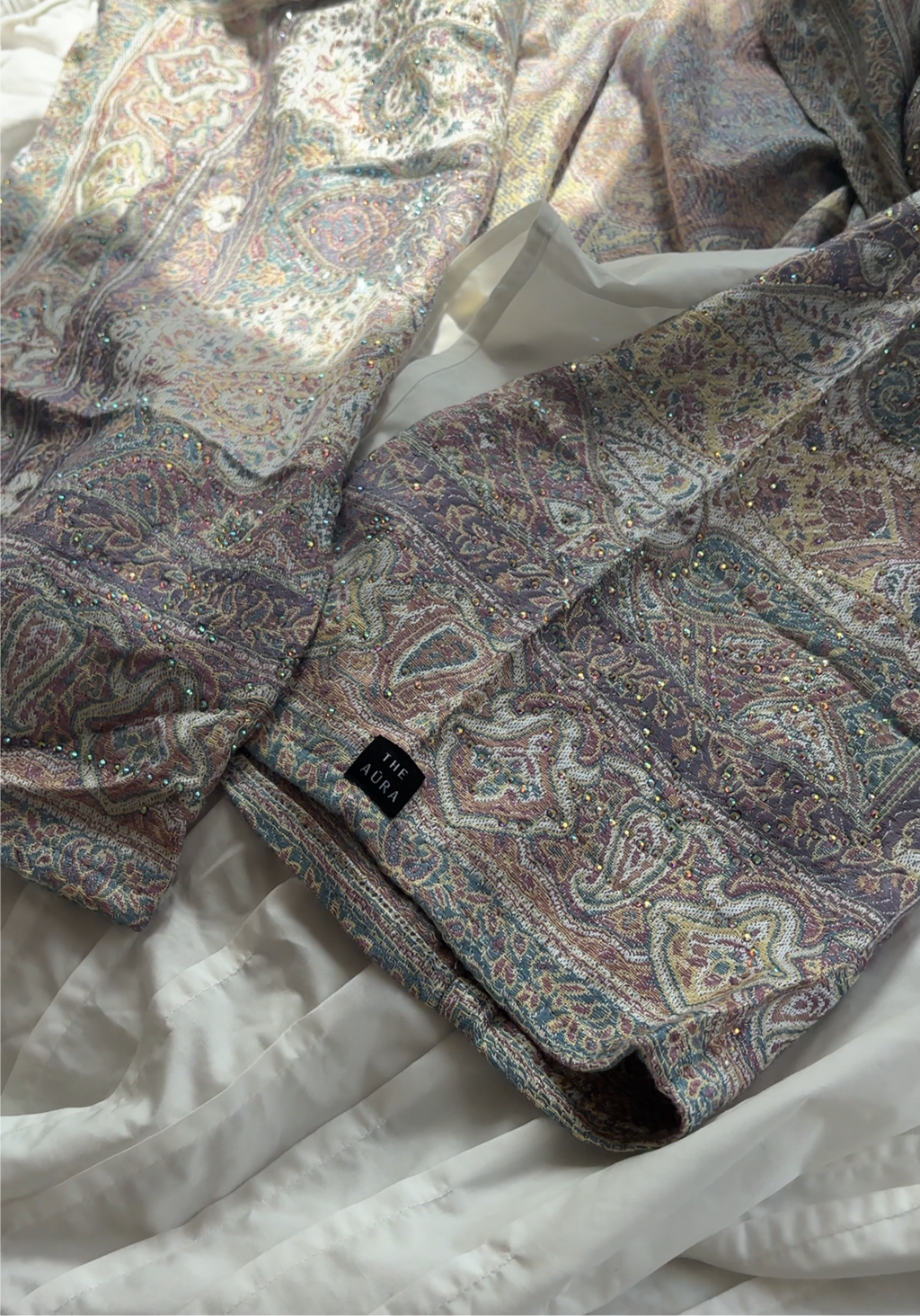 Pashmina Abaya - Lilac