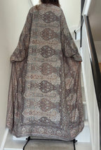 Pashmina Abaya - Dark Blue