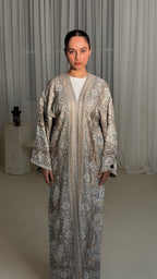 Beige Brown Abaya