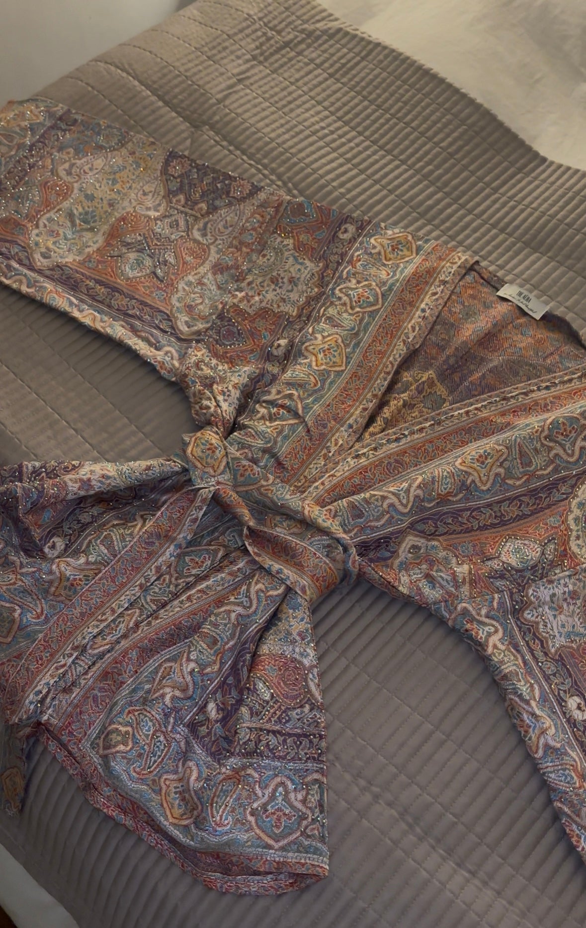 Orange Blue Purple Kimono