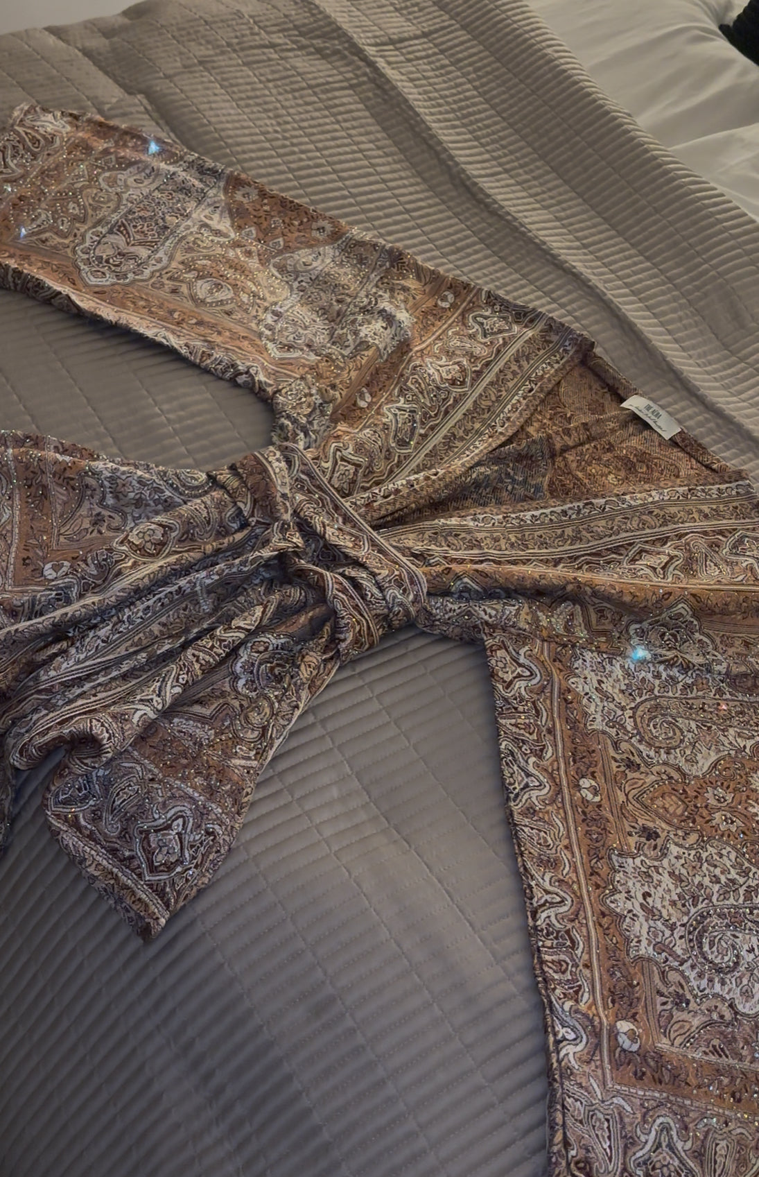 Brown Kimono