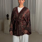 Black Red Kimono