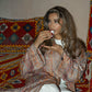 Orange Purple Abaya