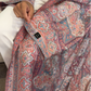 Pink Blue Abaya