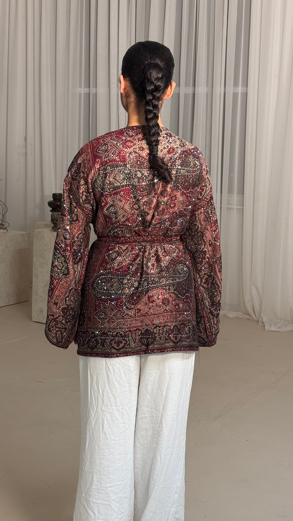 Black Red Kimono