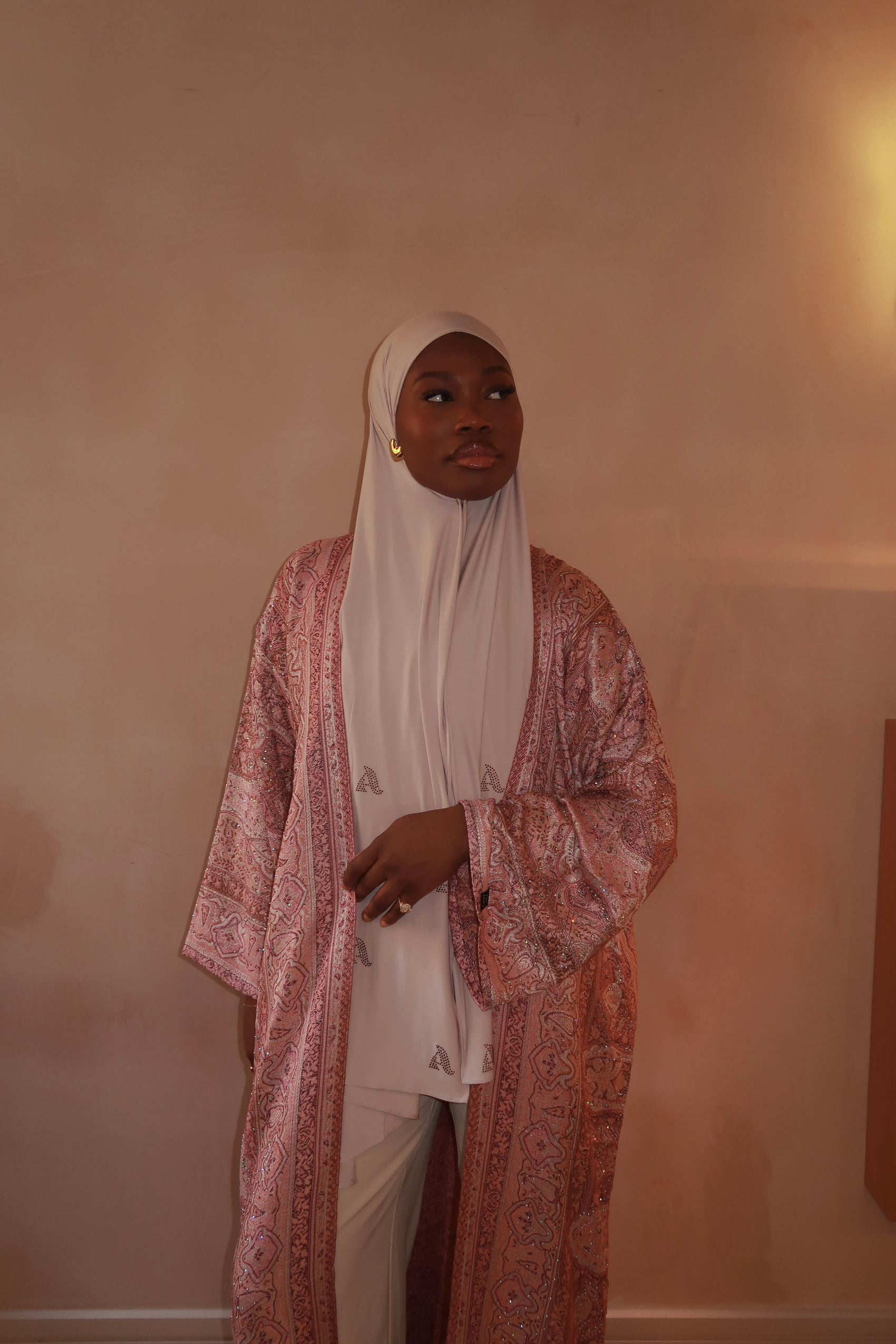 Pink Abaya - Tall