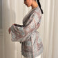 Blue Brown Kimono