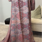 Pink Blue Abaya