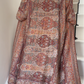 Orange Purple Abaya