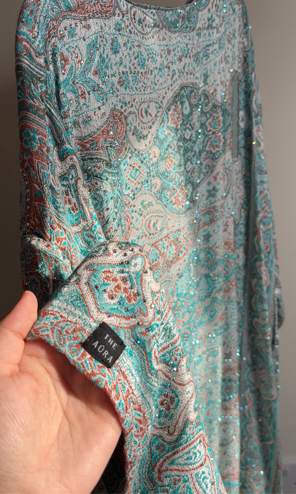 Teal Orange - Sample Colour