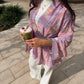 Pink paisley kimono