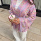 Pink paisley kimono
