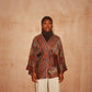 Multicolour Wrap Top