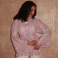 Pink paisley kimono