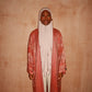 Pink Red Abaya