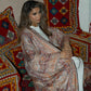 Orange Purple Abaya