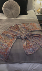 Orange Purple Kimono