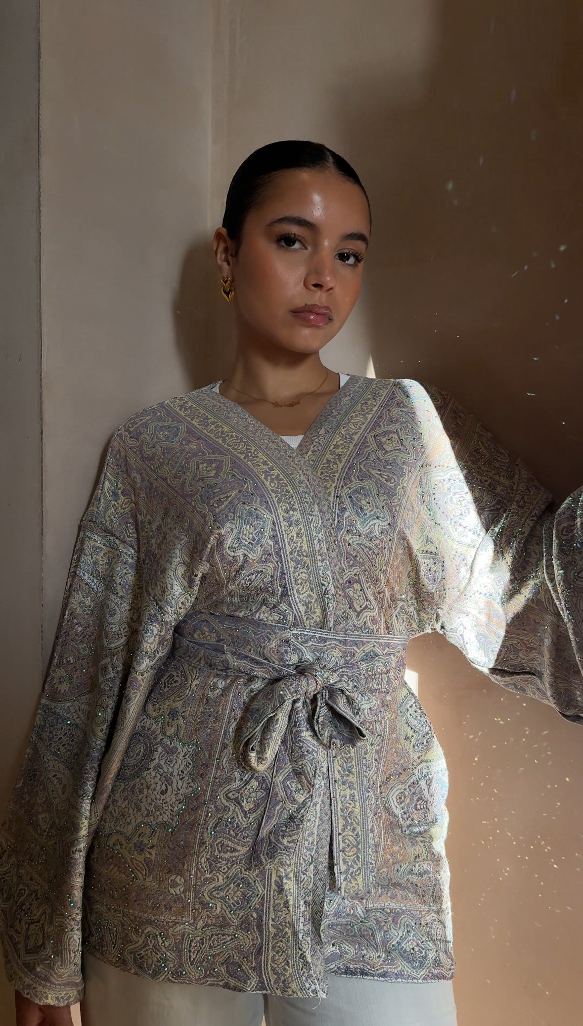 Lilac Kimono