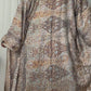 Blue Gold Abaya