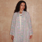 White Paisley Abaya