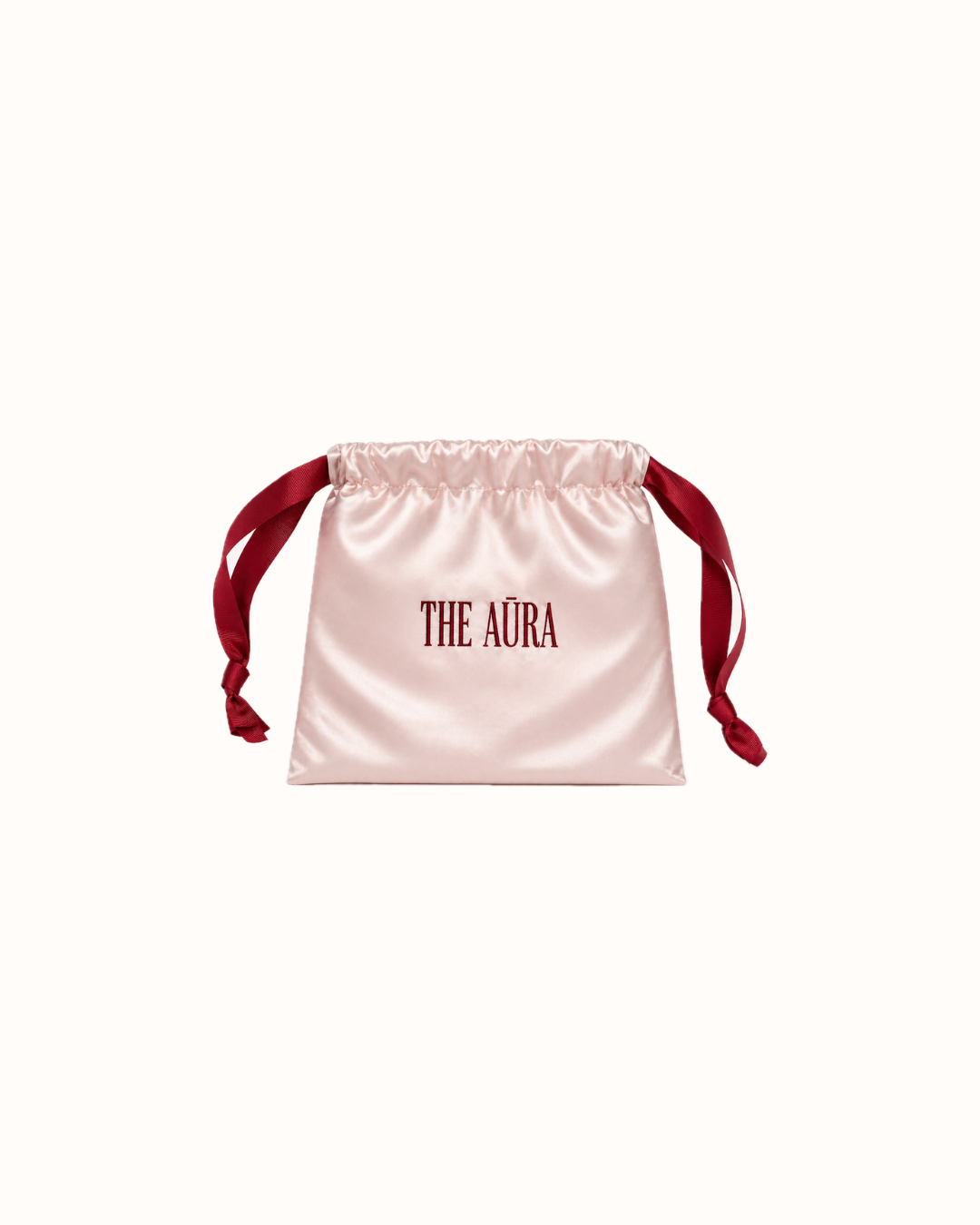 Satin travel pouch