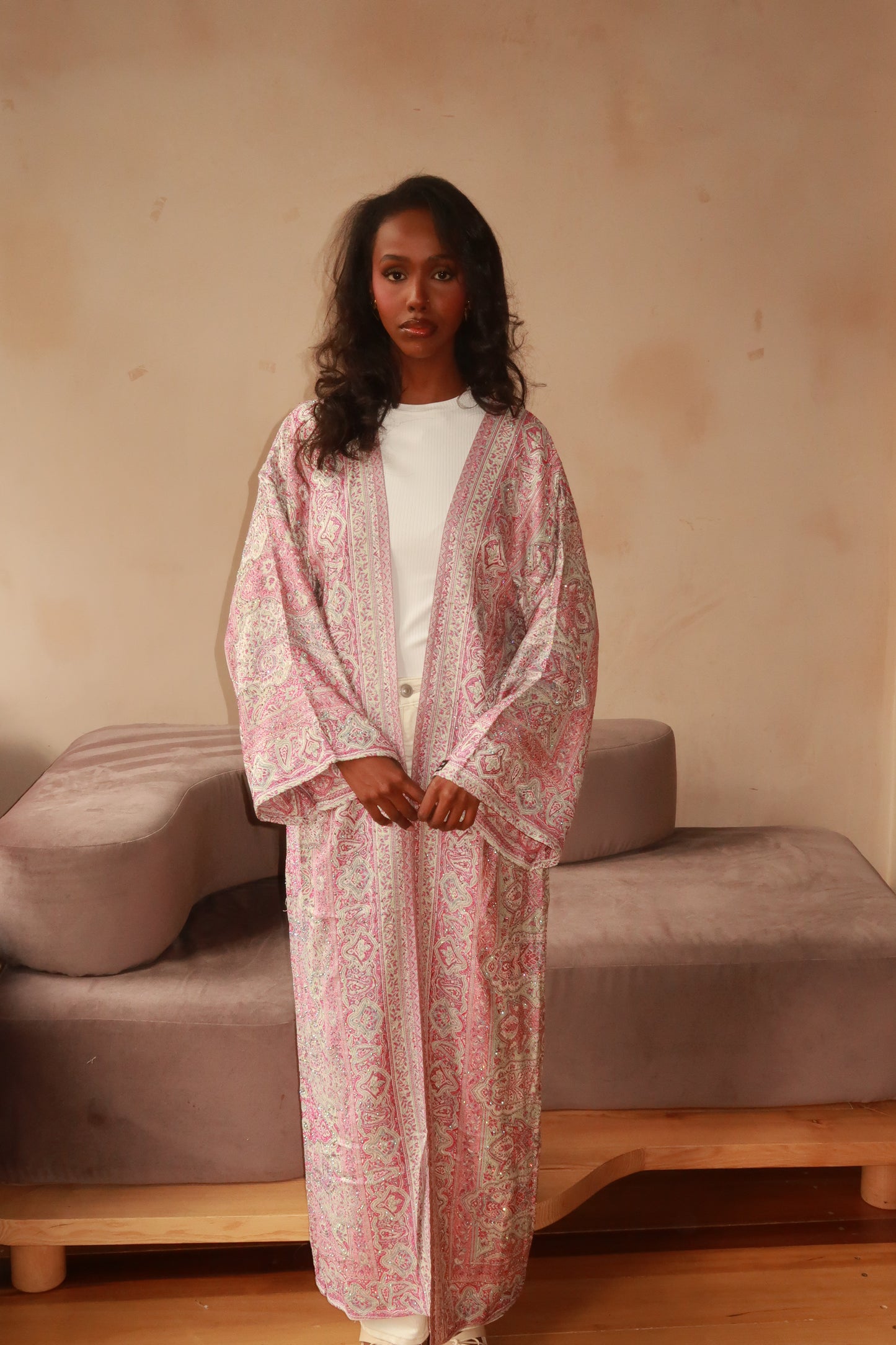 Neon Pink Abaya
