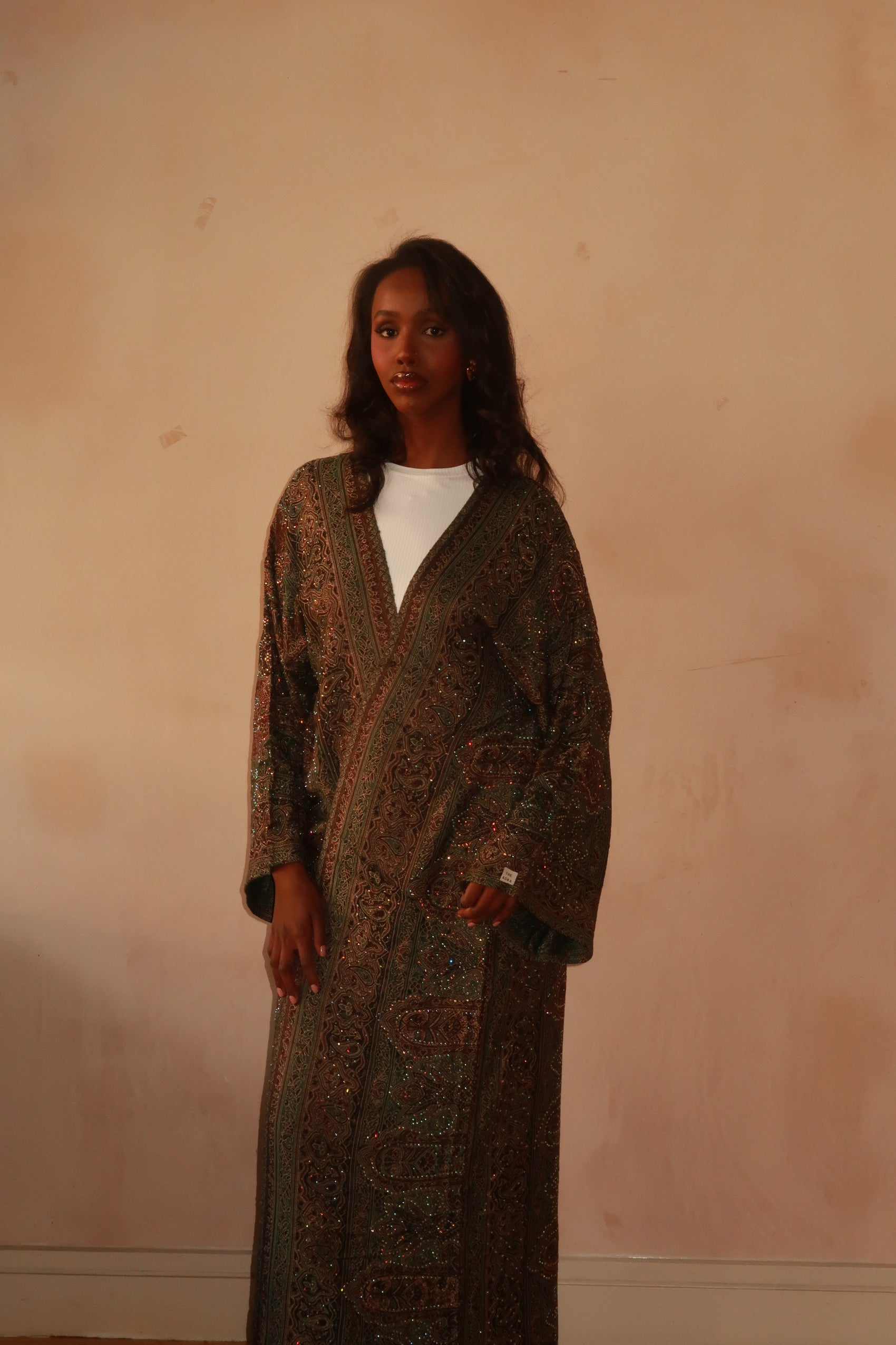 Khaki Green Abaya