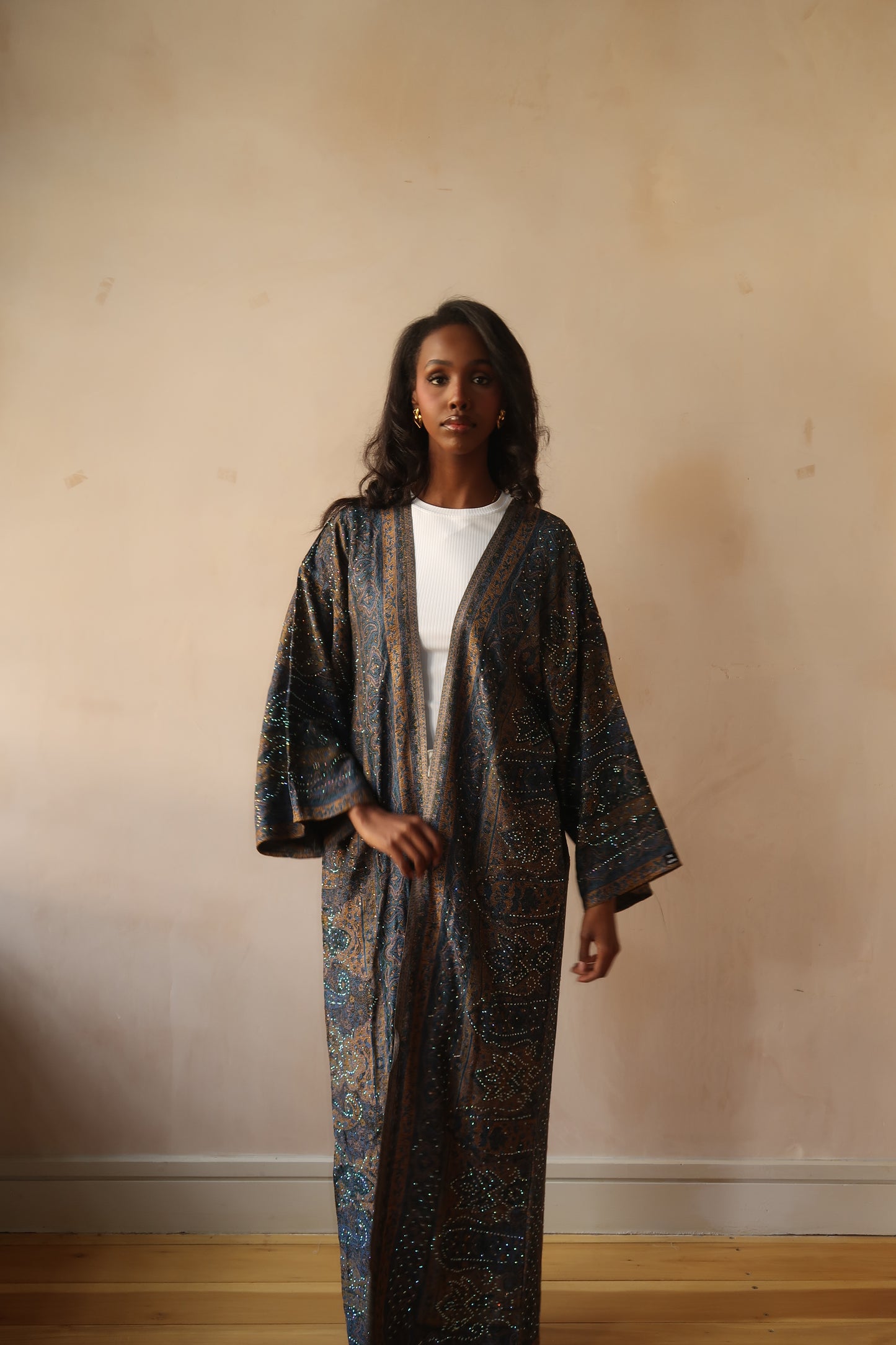 Navy Abaya
