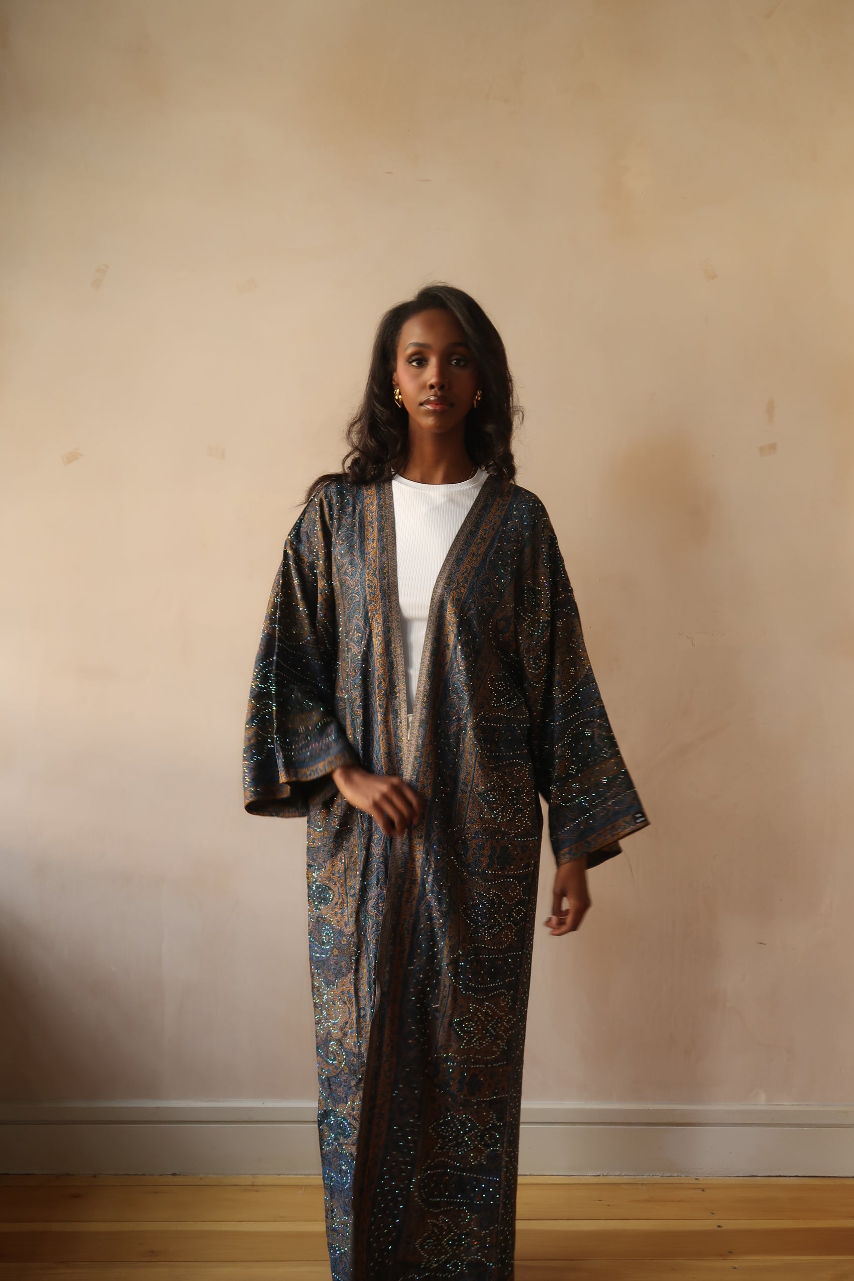 Navy Abaya