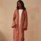Muted Red Abaya