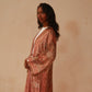 Muted Red Abaya