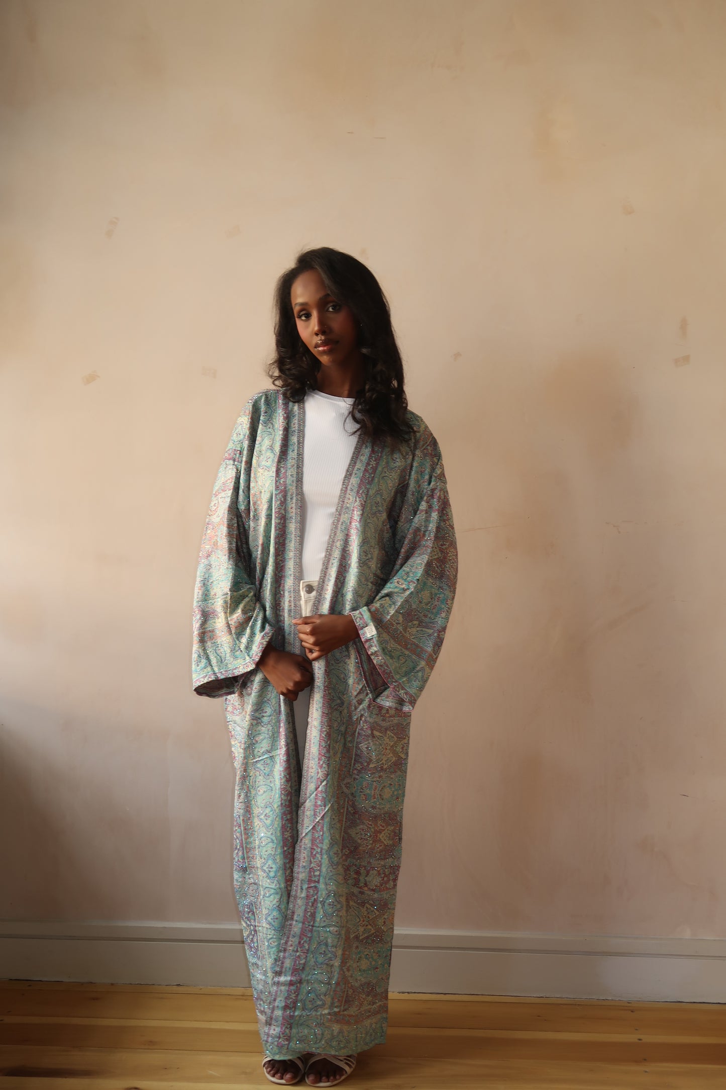 Neon Green Abaya
