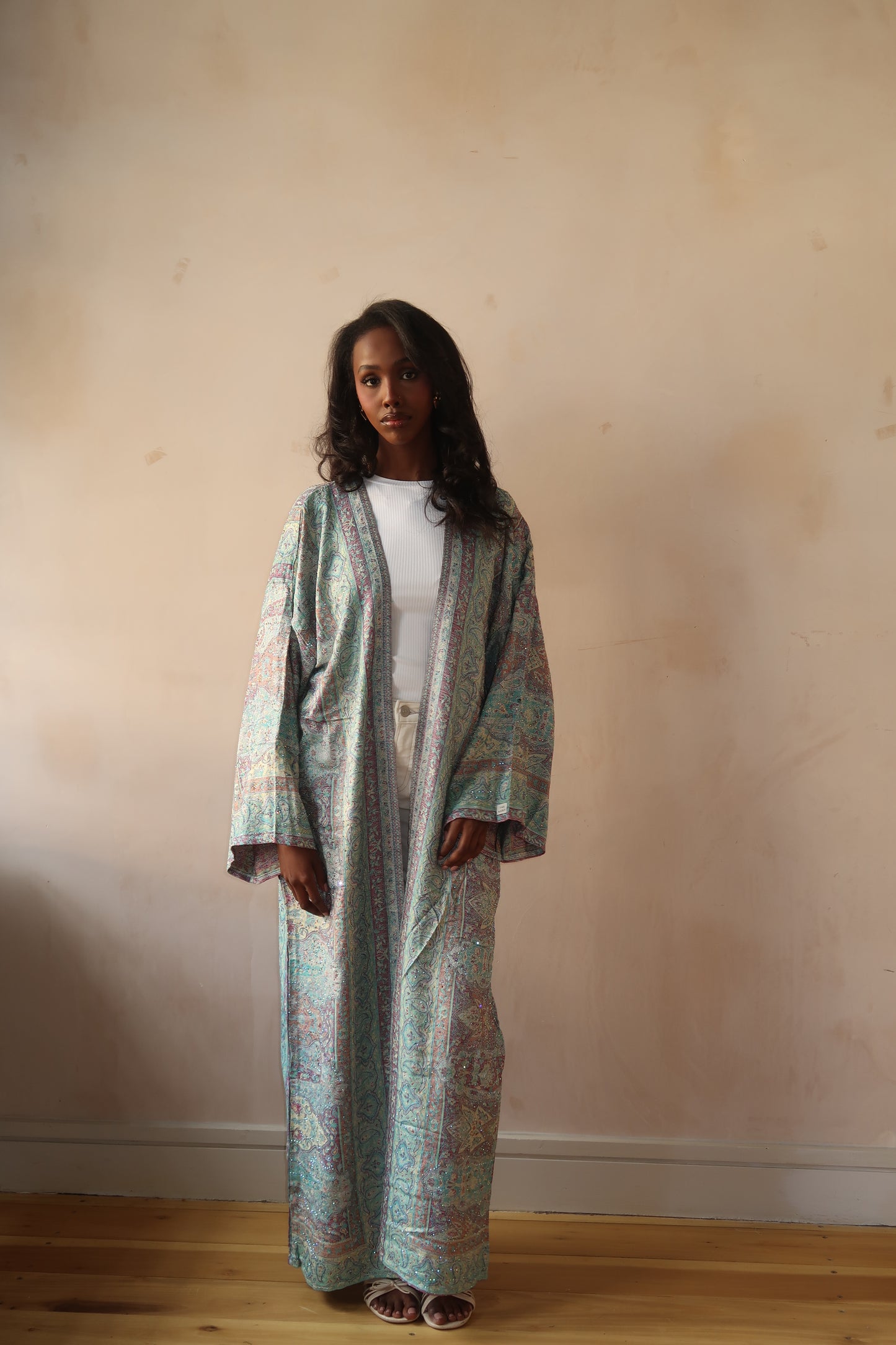 Neon Green Abaya