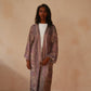 Deep Purple Custard Abaya