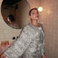 Black White Kimono