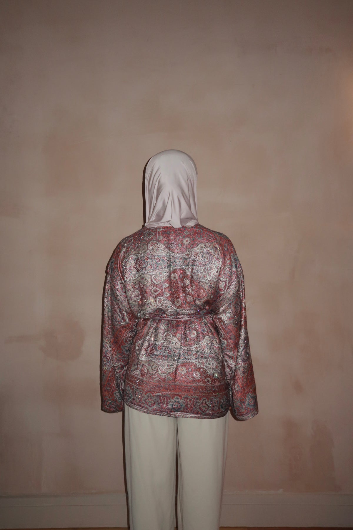 Red Blue Kimono