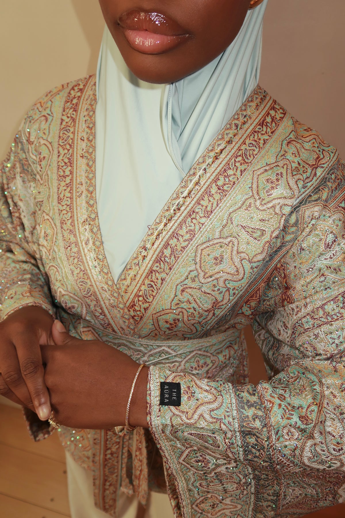 Blue Gold Kimono