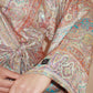 Orange Purple Wrap Top