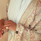 Blue Gold Abaya