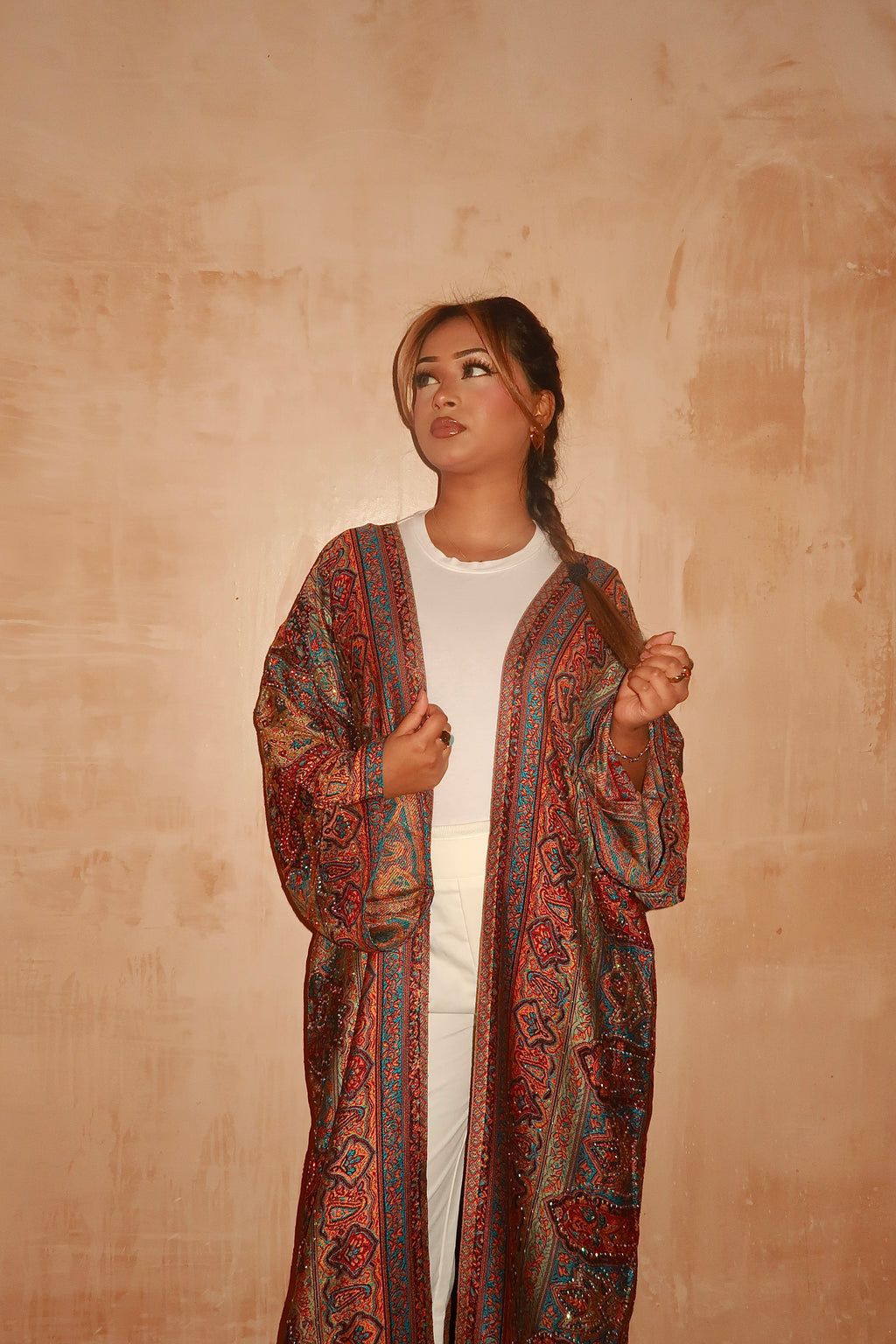 Multicolour Abaya