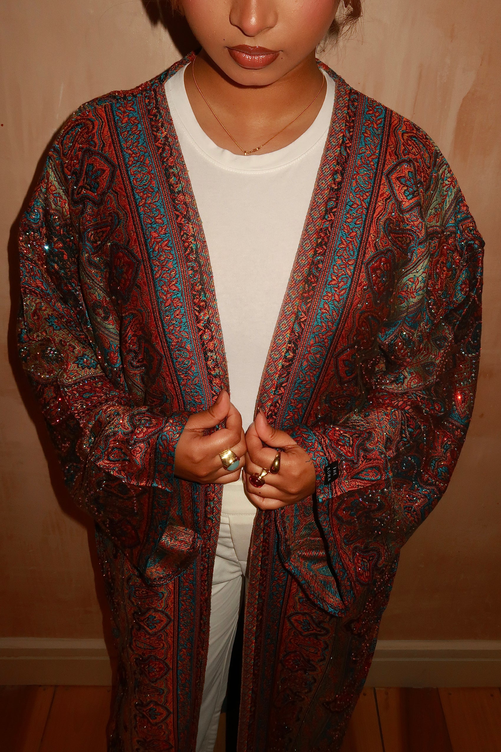 Multicolour Abaya