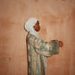 Sea Blue Abaya