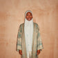 Sea Blue Abaya - Tall