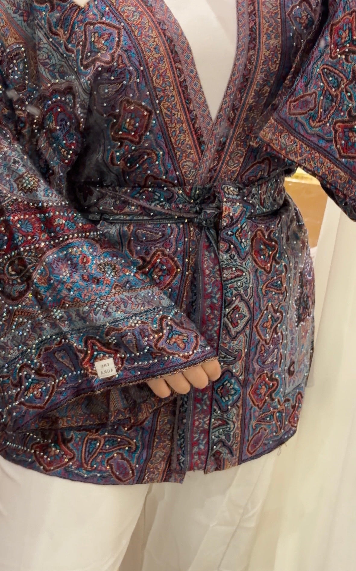 Black Blue Kimono