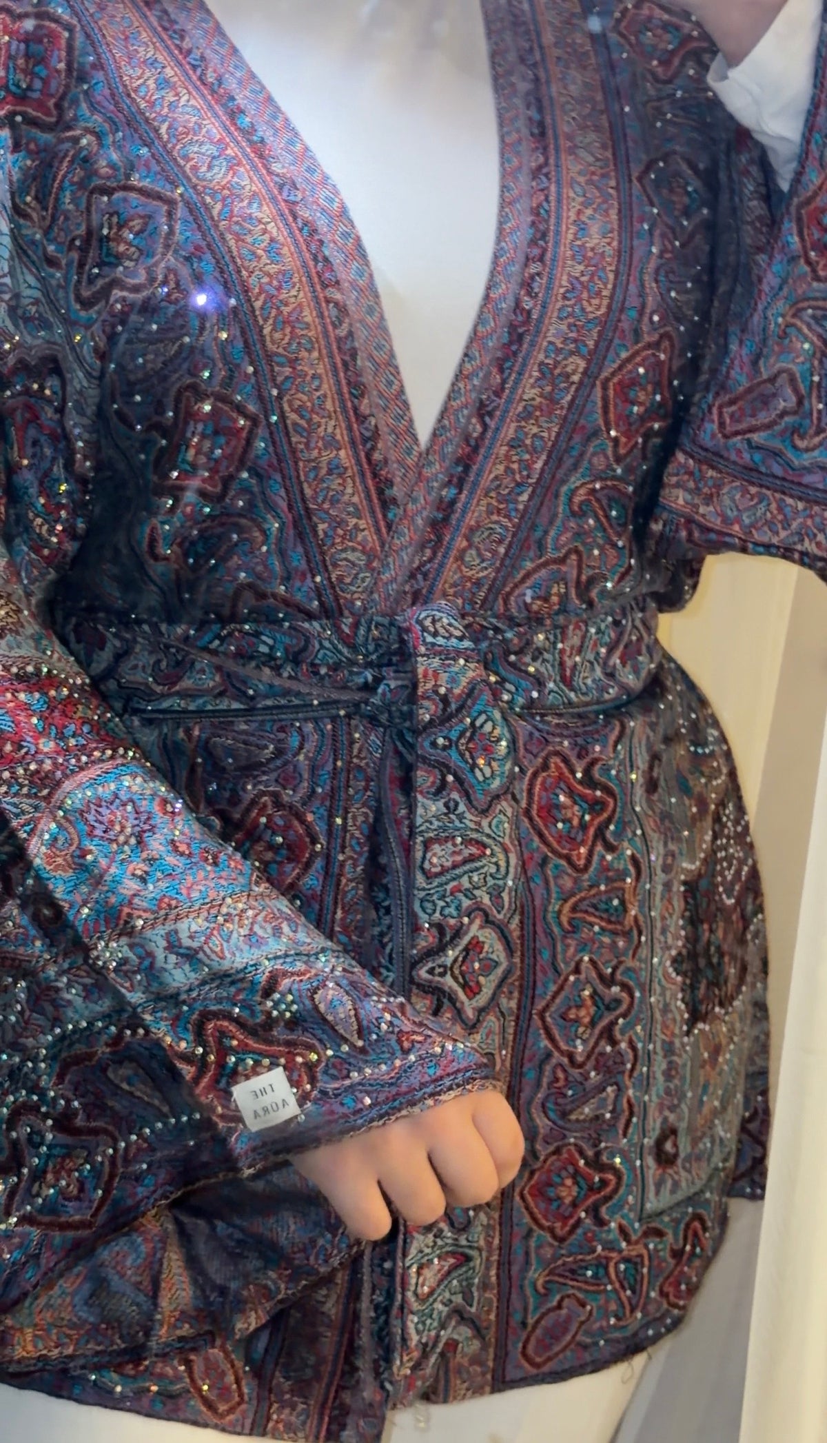 Black Blue Kimono